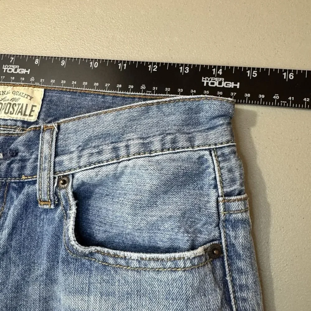 Aeropostale Light Blue Bootcut Jeans for Men